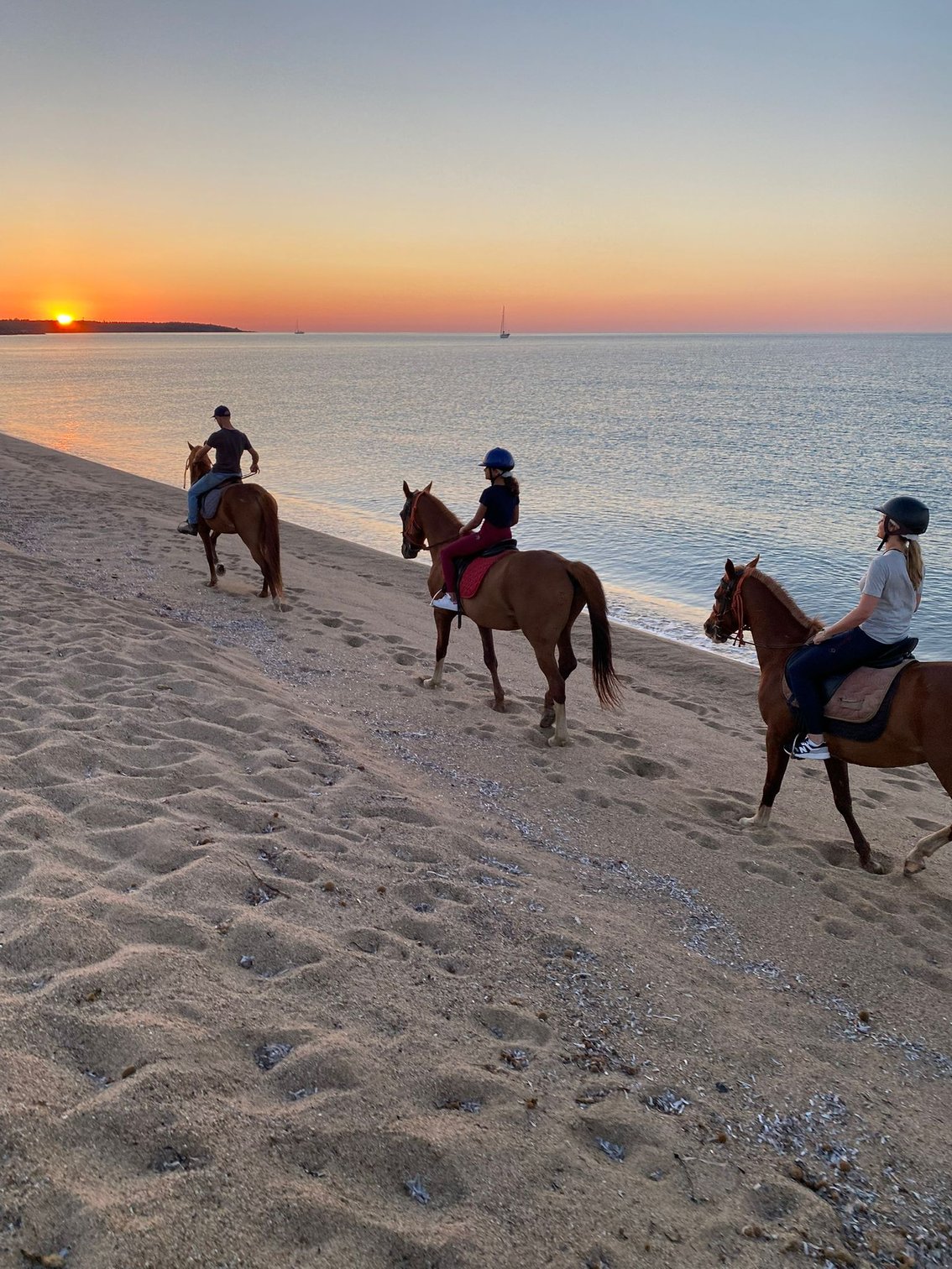HORSEBACK RIDING IN THE GULF OF OROSEI