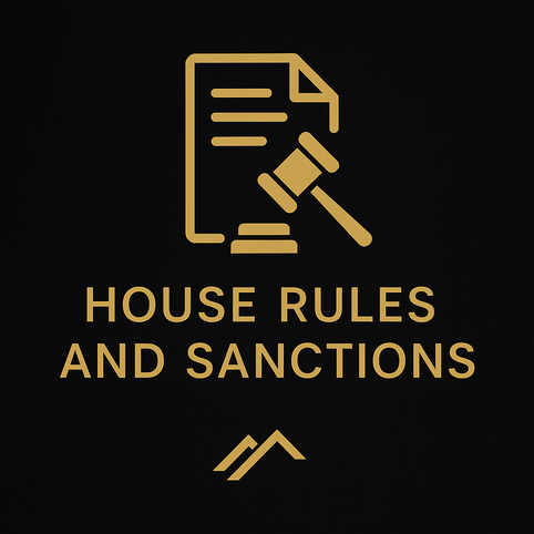 House Rules & Sanctions