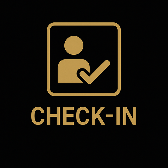 Self Check-in Instructions