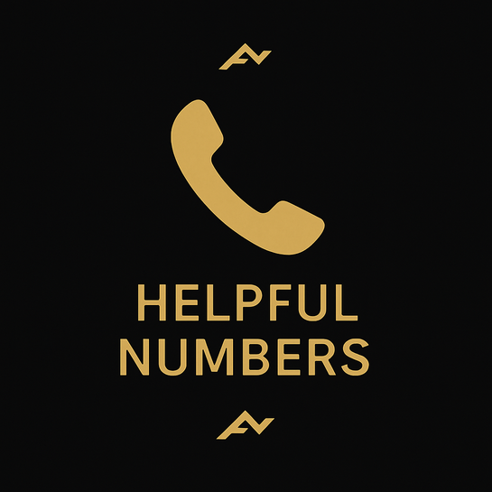 Helpful Numbers