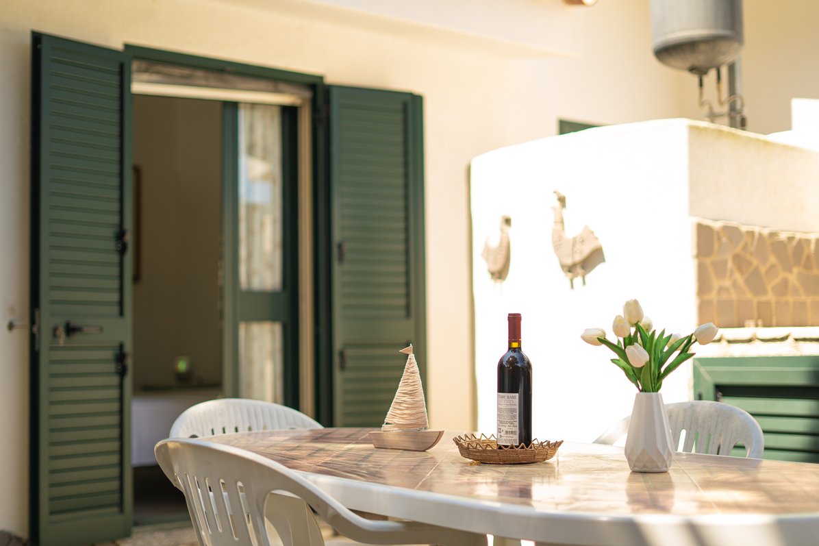 [Casa Elvira 150m dal mare]Veranda-Parcheggio-BBQ